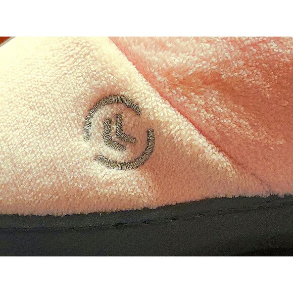 ISOTONER Eco Comfort hoodback Women's Slippers Memory Foam PINK Size 7.5-8 - Picture 11 of 15
